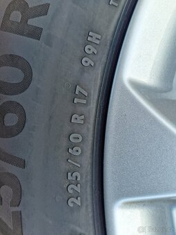 225/60/17 Originál Alu kola Hyundai Tuson - 8