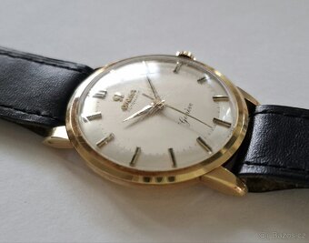 Zlaté náramkové hodinky Omega Genève Automatic 18K - 8