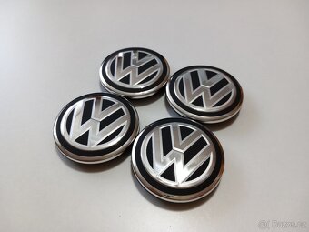 Středové krytky Vw, 65x56mm, Nové logo struktura - 8