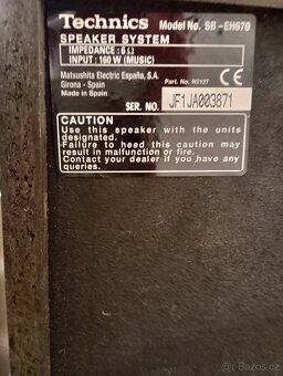 Hi-Fi sýstem Technics SA-EH670 - 8