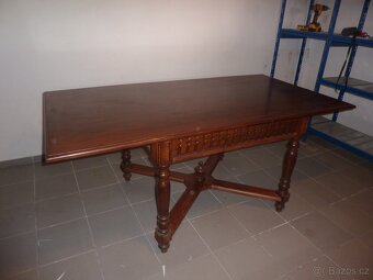 Velký jídelní stůl 176 x 91, masiv - 8