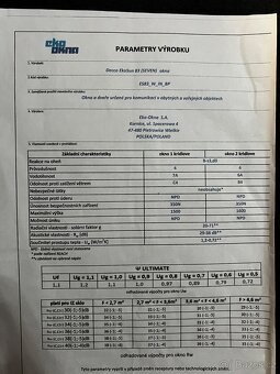 Prodám okna dvojsklo značky Decco EkoSun83 Antracit. 2021 - 8