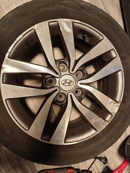 Originál ALU kola Hyundai i30 R16 - 8