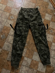 Cargo CAMO kalhoty maskáčové na 10-12let - 8