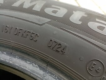 225/55/16  2x letní pneu Matador 6mm - 8