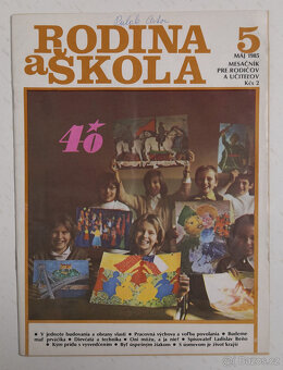 Retro časopisy Rodina a škola - 8