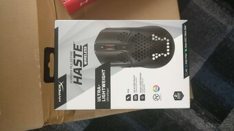 Prodám zánovní KLÁVESNICI s MYŠÍ HyperX - 8