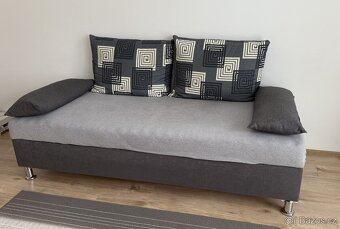 Válenda s úložným prostorem a polohovací matrací š.90cm - 8