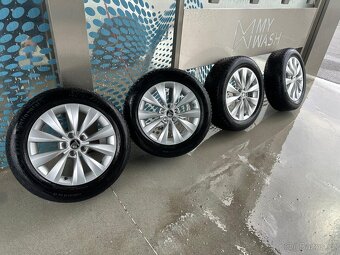 Originální alu kola Škoda a pneu CONTINENTAL - 8
