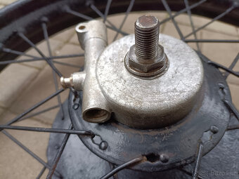 čz předválečná tourist 250 350 500 přední kolo náhon - 8