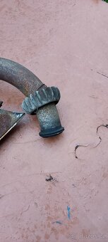 Výfuky Jawa kompletní originál+kolena - 8