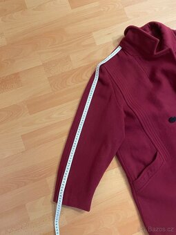 Vlněný vínový kabát - 8