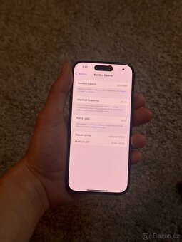 iPhone 15 Pro 128gb Modrý Titan - 8