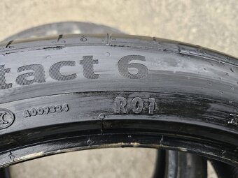 255/4OZR21 XL Continental SportContact 6 R01 2ks 4.5mm - 8