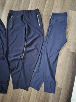 2x dámské kalhoty +legíny vel.38/M - 8