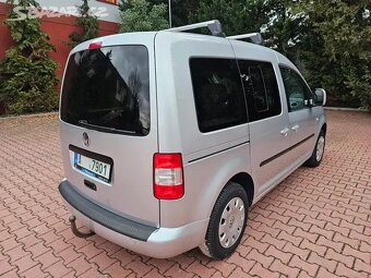 VW Caddy 1.9 TDI 77kW,klima,bez koroze,tažné,výhřev,serviska - 8