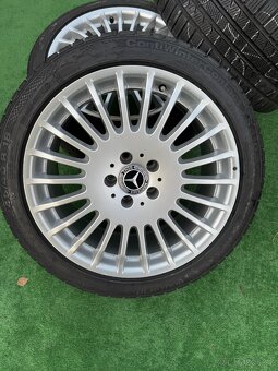 Originál alu kola Mercedes CLS W219 5x112 R18 zimn - 8
