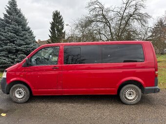 VW Transporter LONG T5 1.9TDi 77kW - r.v. 10/2004 - 9 míst - 8