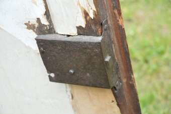 Barokní skřínka intarzovaná dvoudvéřová 18. století - 8