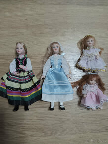 RETRO STARÁ HRAČKA 2x PES, 10x PANENKA atd. - 8