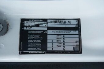 MB Actros 2543-6x2–Valník+HR-FASSI F-295 RA–EURO 6 - 8