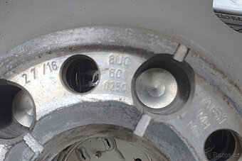 16"Alu kola Org. Audi 5x112mm., 6,5J, ET 33, 215/65/16"98H - 8