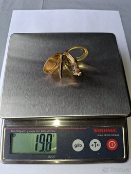 Zlate 14K jeptišky - 8