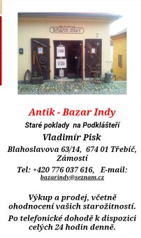 Prvorepublikové roletové šuplíkové skříně z obchodu - 8