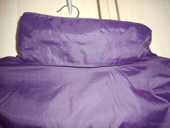 Nepromokavá bunda, parka dlouhá - fialová M - Tchibo - 8