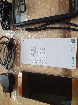 Samsung Galaxy S7 EDGE s nabiječkou a dat.káblem - 8