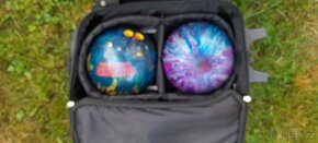 Bowlingové koule 2x s přenosnou taška na kolečkách - 8