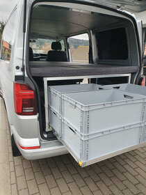 Spací vestavba VW T5/T6 Transporter, Caravelle, Multivan - 8