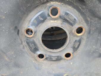 Sada plechových disků + hezké zimní pneu 215/60 r16 - Yeti - 8