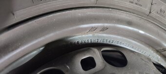 15´´ Letni sada Skoda Fabia Rapid 195/55 R15 5x100 - 8