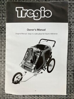 Prodám odpružený vozík TREGIO (pro 2 děti nebo velkého psa) - 8