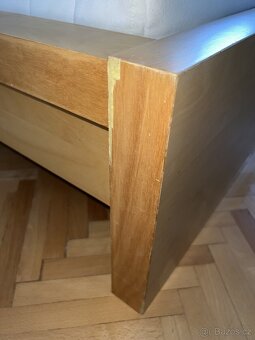 Predám posteľ IKEA MALM 160×200 cm + nočné stolíky - 8