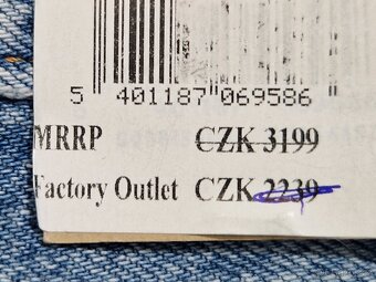 Pánské džíny Levi's 501 W34/L34=44/113cm p249 - 8