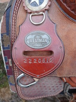 Westernové sedlo WESTMAN - 8