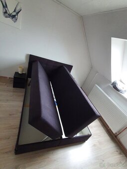 Postel 140x200 ikea s úložným prostorem - 8