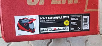 Bell MX-9 NOVÁ Adventure enduro přilba vel. L - 8