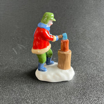 Hutschenreuther Soška Dřevorubec 10 cm, Renata Fučíková - 8