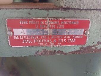 Spodni fréza, Made in Canada s podavačem - 8