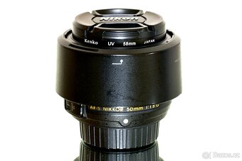 Nikon AF-S Nikkor 50mm 1:1,8 G + UV Kenko TOP STAV - 8