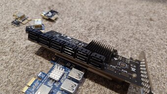 Set pro externí připojení 10 ks pevných disků k PC - 8