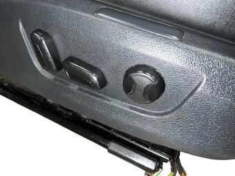 Sedačky černá kůže alcantara Škoda Superb 3 Sportline kombi - 8