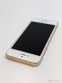 iPhone SE 128gb gold. Top stav. Baterie 87%. Záruka 6 měsíců - 8