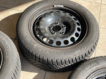 Zimní sada 5x112 et43 Volkswagen,Škoda,Audi 215/55 R16 Fulda - 8