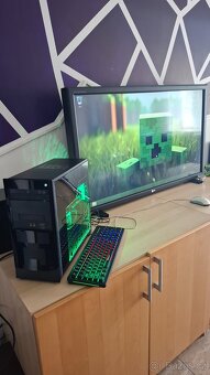 Herní PC AMD FX670K,8GB,GTX650Ti 2GB,SSD,HDD Minecraft - 8