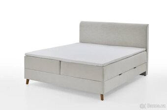 Boxspring postel MEMPHIS s úložným prostorem - 8