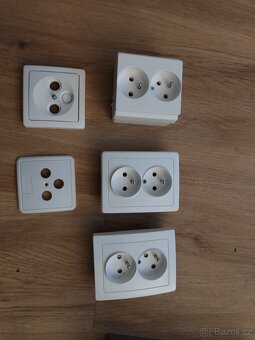 Vypínače, zásuvky, kryty vypinace - 8